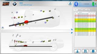 Celette NAJA 3D Computerised Measuring System 2014 [upl. by Alegnad110]