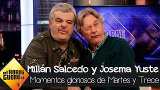 Millán Salcedo quotSigo sin dar crédito cuando veo nuestra entrevista a Madonnaquot  El Hormiguero 30 [upl. by Ritter]