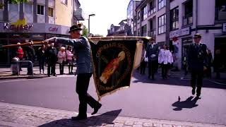 SZ Kölns RoThe  Festzug des Schützenfestes 2016 in Pulheim [upl. by Clementine216]