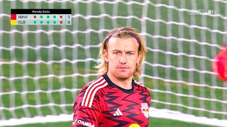 PK Shootout New York Red Bulls vs Columbus Crew  Audi 2024 MLS Cup Playoffs [upl. by Naryk781]