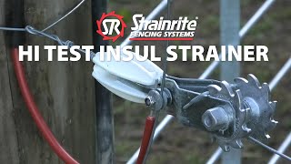 Strainrite  Hi Test Insul Strainer [upl. by Rosdniw]