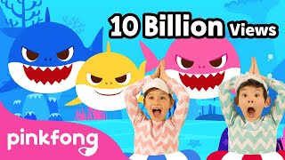 Baby Shark Dance  Celebrate 10 Billion Views 🏆 Most Viewed on YouTube  Pinkfong Songs for Kids [upl. by Teddi]