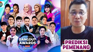 INDONESIAN DANGDUT AWARDS 2024 PREDIKSI PEMENANG [upl. by Bully]