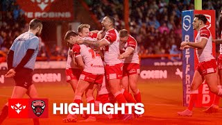 HIGHLIGHTS Hull KR vs Salford Red Devils  Robins set sights on Cup Quarter Finals [upl. by Mintun]