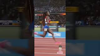 carii Richardson 100m champion 🏆👑shorts viralvideo survival [upl. by Barbi161]