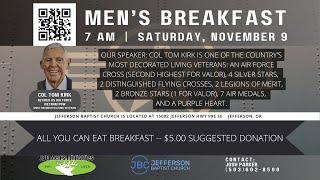 11 09 24 Mens Breakfast  Tom Kirk [upl. by Wilburn]