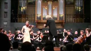 Giedre Mundinaite plays PI Tchaikovsky Violin Concerto in D op 35 Part 2 [upl. by Mihalco]