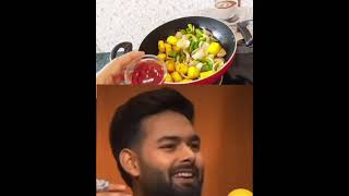 shorts food rishabhpant chillypaneer [upl. by Keifer235]