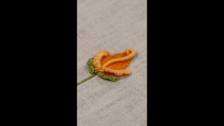 Embroidery Flower shortsembroidery [upl. by Aital945]