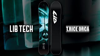 20232024 TRICE ORCA  LIB TECH SNOWBOARD [upl. by Hyozo568]