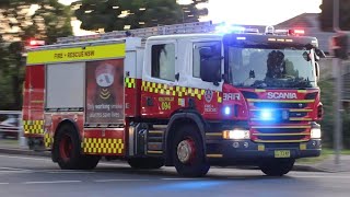 Fire amp Rescue NSW  Pump 94 Kellyville Responding [upl. by Yellhsa]