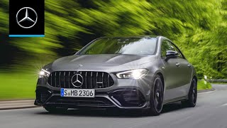 MercedesAMG CLA 45 S 4MATIC Coupé 2020 World Premiere  Trailer [upl. by Hakym]