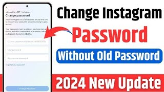 Instagram Ka Password Kaise Change Kare  Change Instagram PasswordInsta Password Change kaise kare [upl. by Leitnahs]