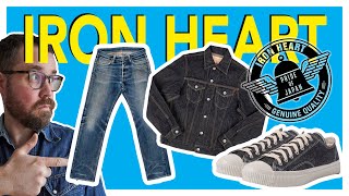 Complete Guide to IRON HEART SELVEDGE DENIM Jeans Jackets amp Accessories [upl. by Cha73]