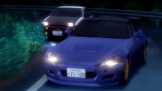 Takumi Fujiwara vs Dr Toshiya Joshimaflashback  Initial D Fifth Stage [upl. by Nassir]