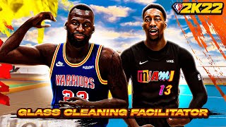 99 OVR quotGLASSCLEANING FACILITATORquot BUILD with CONTACT DUNKS on NBA 2K22 [upl. by Battista610]