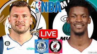 LIVE DALLAS MAVERICKS vs MIAMI HEAT  NBA  PLAY BY PLAY  SCOREBOARD [upl. by Renita310]