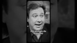 quotBill Hicks Exposes the Truth NonSmokers Die Every Day  Must Watchquot comedy live comedyshorts [upl. by Hcirdla]