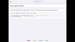 Swift What is optional chaining [upl. by Ronal]