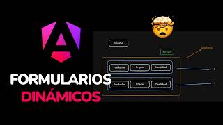 ¿Cómo crear formularios DINÁMICOS con ANGULAR [upl. by Ollopa616]