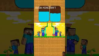 minecraft herobrine steve minecraftanimation monsterschool minecraftmemes animation memes [upl. by Karwan587]