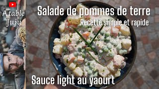 comment faire une salade de pommes de terre rapide et légère [upl. by Allenotna]