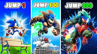 SONIC Upgrades Into A Different Monster with Every Jump [upl. by Sherr700]