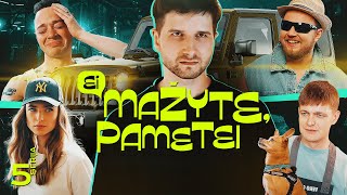 EI MAŽYTE PAMETEI  5 SERIJA [upl. by Sosna994]