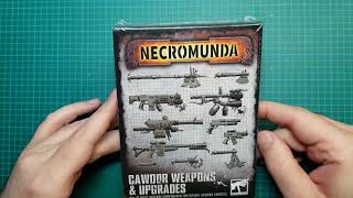 Necromunda  Cawdor Weapons amp Upgrades Kit Unboxing [upl. by Yrahk]