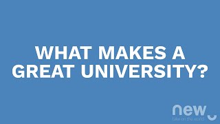 What Makes a Great University Discover NewU today [upl. by Aleb]