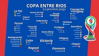 Super Copa Entre Ríos 2024  Sorteo En Vivo [upl. by Sonitnatsnok734]