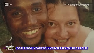 Oggi primo incontro in carcere tra Valeria e Louis  Estate in diretta 30072024 [upl. by Eve579]