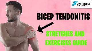 How to Treat Bicep Tendonitis Stretches And Exercises For Rehabilitation [upl. by Zeculon]