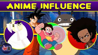 10 Western Cartoons Most Influenced by Anime [upl. by Oijile878]