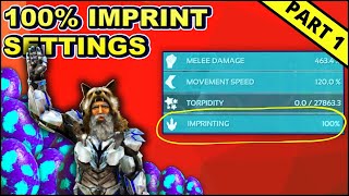 The Ark Imprinting Settings You Need To Know for SMALL Dinos  PART 1 [upl. by Neltiak]