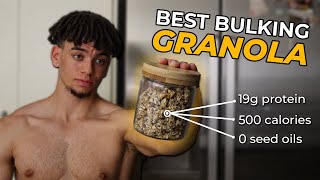 High Calorie Granola Recipe [upl. by Ahsiek]