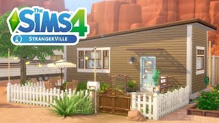 STRANGERVILLE TRAILER PARK  The Sims 4 Speed Build [upl. by Rahmann]