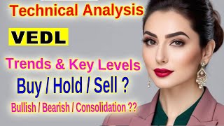 Vedanta Limited VEDL Stock Analysis Bearish Signals amp Key Support Levels Technical Breakdown [upl. by Banwell]