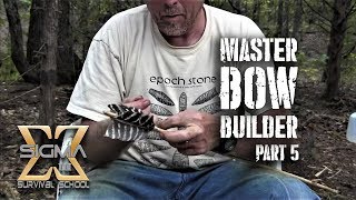 Master Bow Builder Series Part 5 Building a Primitive Arrow [upl. by Lexis]