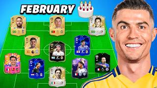 Famous Footballer Birthdays Decide My FC 25 Team [upl. by Rhonda]