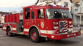 Passaic Fire Department Engine 4 Responding 1823 [upl. by Koby]