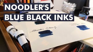 Noodlers Blue Black Inks  Ink Expedition [upl. by Rech]