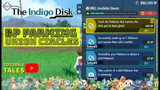 🔴BP UNION CIRCLE FARMING  Pokemon Scarlet and Violet Indigo Disk DLC🔴 [upl. by Abocaj]