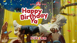 Happy Birthday Ya  Afikoman Official Music Video [upl. by Enuj]