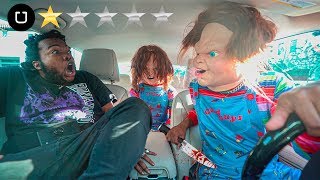 Chucky Uber Disguise PRANK  GONE EXTREMELY WRONG [upl. by Friedrich]