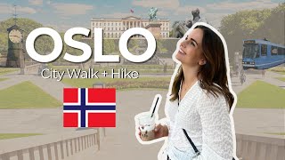 City Walk in Oslo Norway  Favorite spots  Hike [upl. by Inoek]