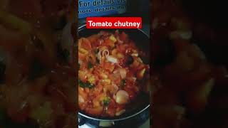 Tomato chutney tomato chutney cooking shorts easy easyrecipe shwethasriklr recipe food [upl. by Mazman]