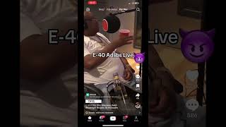 Experience The Wild Energy Of E40s Live Adlibs [upl. by Annala]