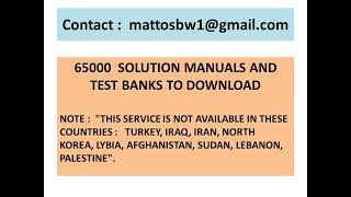 Solution Manual Signals and Systems  Theory and Applications by Fawwaz Ulaby Andrew E Yagle [upl. by Tapes]