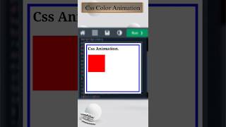 𝐂𝐬𝐬 𝐂𝐨𝐥𝐨𝐫 𝐀𝐧𝐢𝐦𝐚𝐭𝐢𝐨𝐧  css colors animation html css3 html5 animationstory Educationslearning [upl. by Winton856]